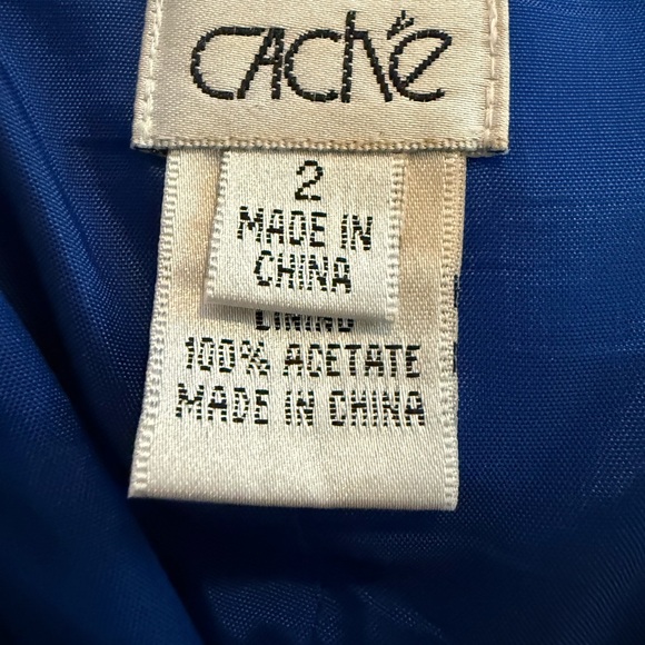 Cache Halter Deep Blue Dress - Picture 4 of 6